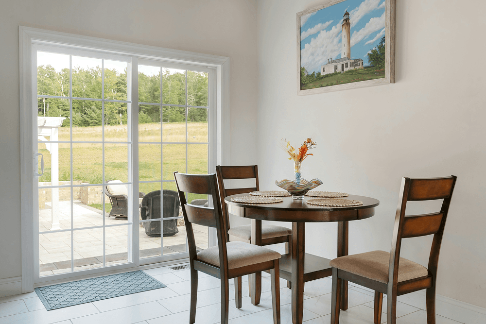 Patio door replacement by EcoView Windows & Doors.