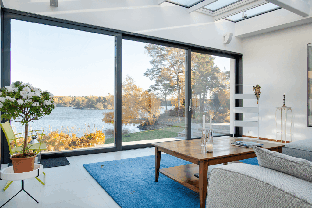 Energy-efficient replacement windows installed in a Florida home